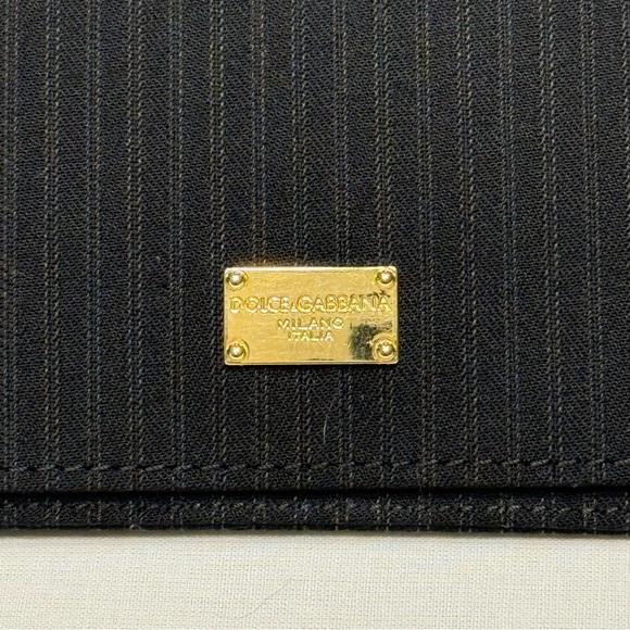 Dolce & Gabbana Black Fabric Eyeglass Case - Picture 2 of 6